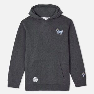 Goat USA Youth Large Dark Gray Hoodie